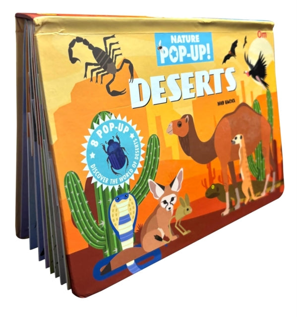 Pop Up Deserts Book for Kids: Amazing Animal Life, Habitat & Survival Skills