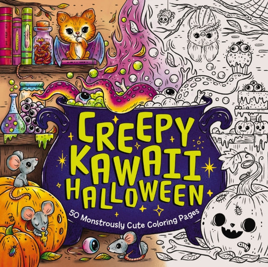 Creepy Kawaii Halloween: 50 Monstrously Cute Coloring Pages