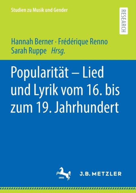 Popularitat – Lied und Lyrik vom 16. bis zum 19. Jahrhundert