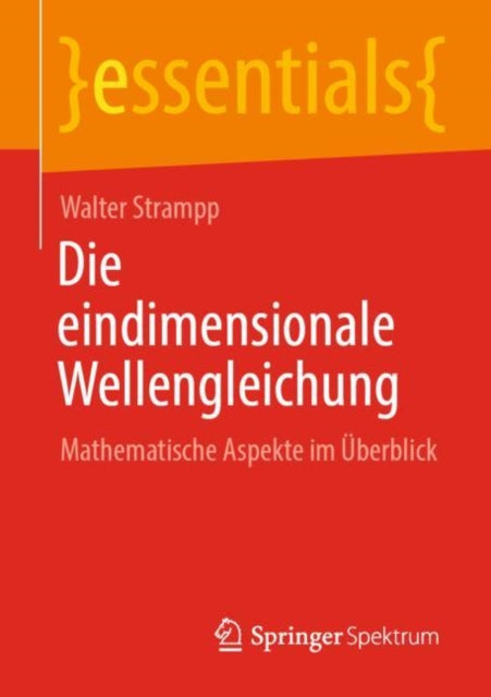 Die eindimensionale Wellengleichung: Mathematische Aspekte im Uberblick
