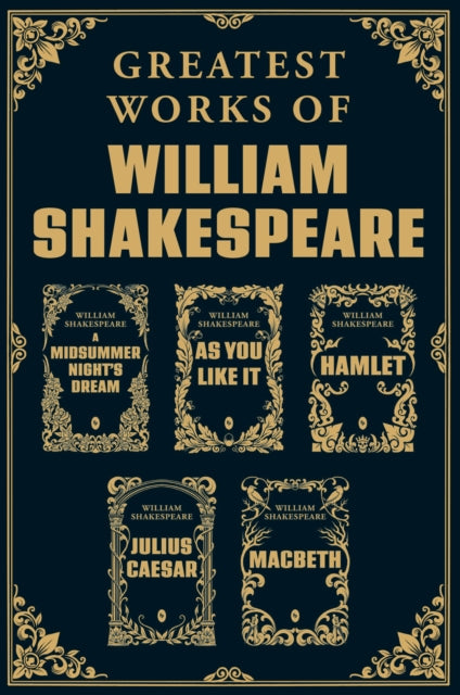 Greatest Works of William Shakespeare - Hamlet | Othello | The Merchant of Venice | Macbeth | The Comedy of Errors | Romeo and Juliet | Julius Caeser |  Twelfth Night | A Midsummer Night's Dream | As You Like It: Boxed Set of 10