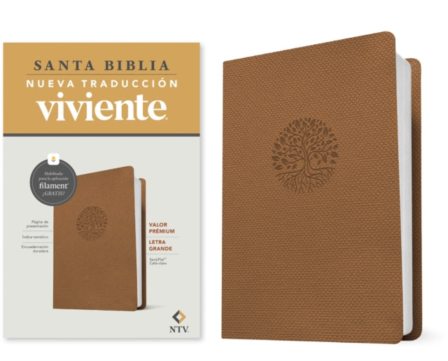 Biblia Valor Premium NTV, Letra Grande Con Filament