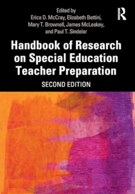 Handbook of Research on Special Education Teacher Preparation