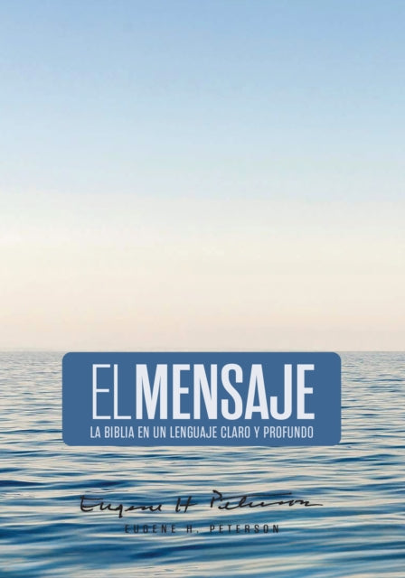 Biblia El Mensaje (Tapa Dura, Ocean Blue)