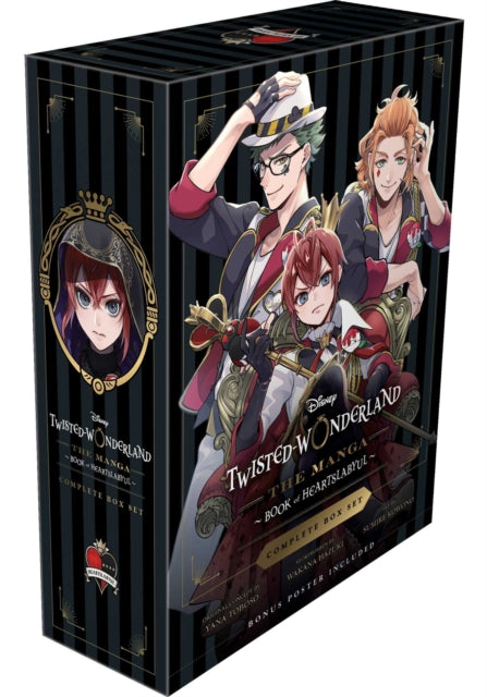 Disney Twisted-Wonderland: The Manga – Book of Heartslabyul Complete Box Set: Includes vols. 1-4 with premium