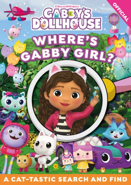 DreamWorks Gabby's Dollhouse: Where's Gabby Girl?: A Cat-tastic Search and Find