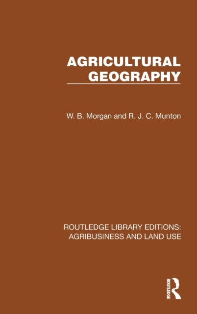 Agricultural Geography