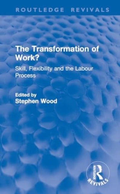 The Transformation of Work?: Skill, Flexibility and the Labour Process