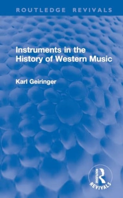 Instruments in the History of Western Music