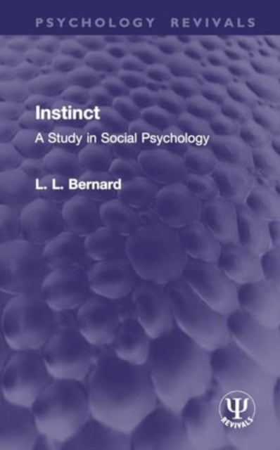 Instinct: A Study in Social Psychology