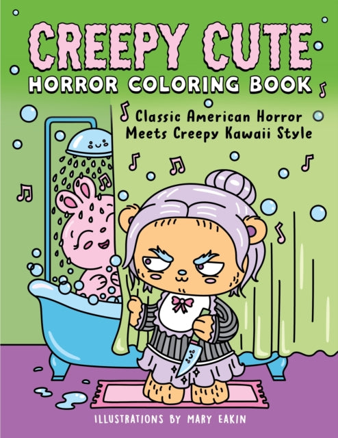 Creepy Cute Horror Coloring Book: The Perfect Halloween Colouring Book for Horror Movie Fans