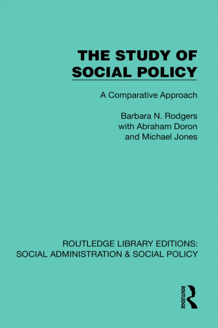 The Study of Social Policy: A Comparative Approach