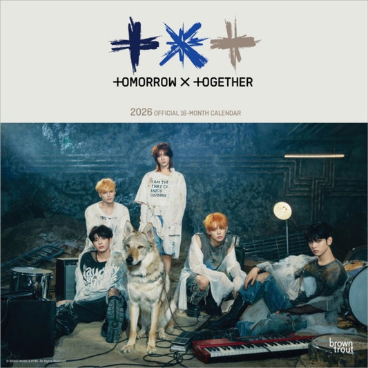 TXT 2026 Square Flap Calendar