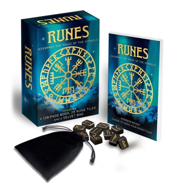 Runes: Interpret the Magic of the Symbols: Includes a 128-page book, 25 rune tiles and a velvet bag