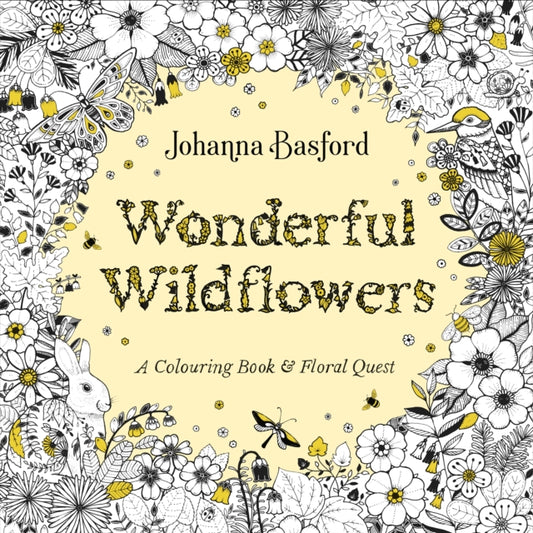 Wonderful Wildflowers: A Colouring Book & Floral Quest