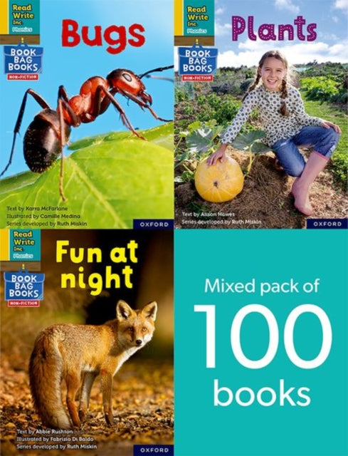 Read Write Inc. Phonics Book Bag Books: Yellow Set 5: Non-Fiction Pack of 100 (100 Book Bag Books)