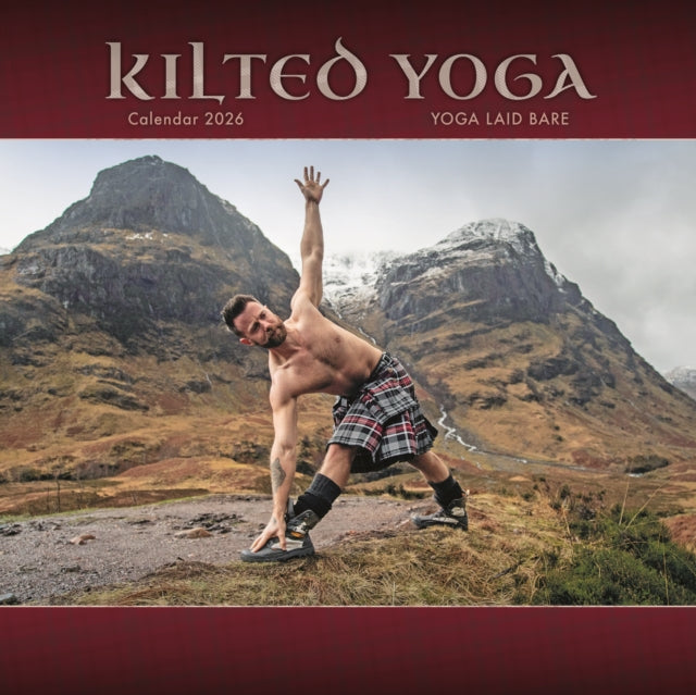Kilted Yoga Square Wall Sunday Start Cal