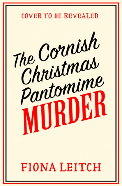 The Cornish Christmas Pantomime Murder