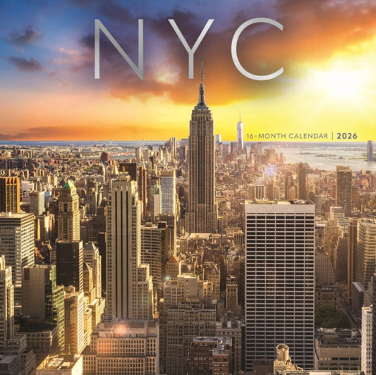 Nyc Square Wall Sunday Start Calendar 20