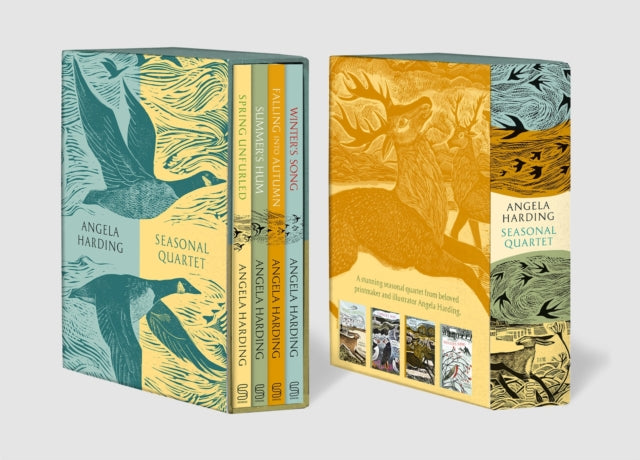 Angela Harding Seasonal Quartet Boxset: Includes Spring Unfurled, Summer’s Hum, Falling into Autumn and Winter’s Song