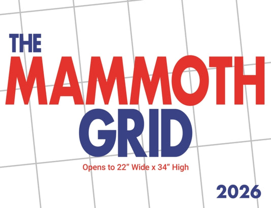 Mammoth Grid Square Wall Sunday Start Ca