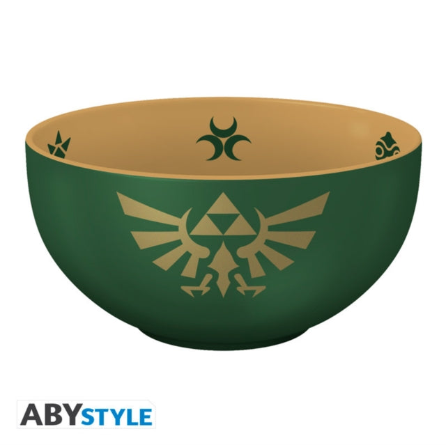 THE LEGEND OF ZELDA - Bowl - 600 ml -"Hylian Crest"-Cardboard box