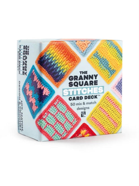 The Granny Square Stitches Card Deck™: 50 Mix and Match Designs