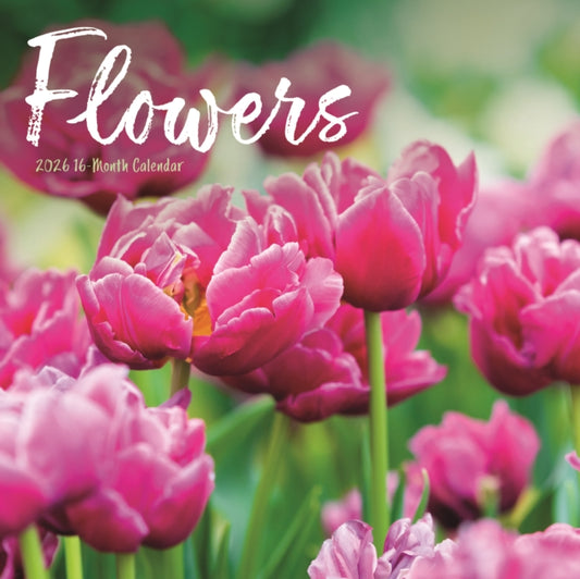 Flowers Square Wall Sunday Start Calenda