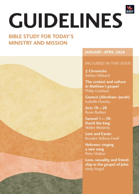 Guidelines January-April 2026: Bible study for today's ministry and mission