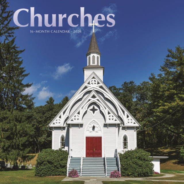 Churches Square Wall Sunday Start Calend
