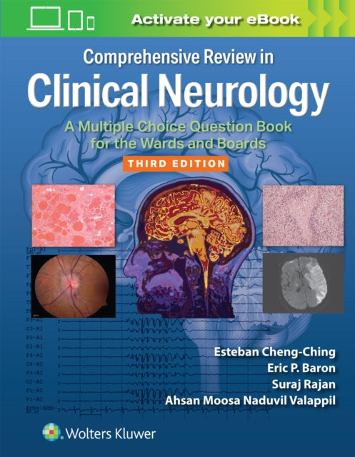 Comprehensive Review in Clinical Neurology: A Multiple Choice Question Book  for the Wards and Boards Print + Ebook with Multimedia