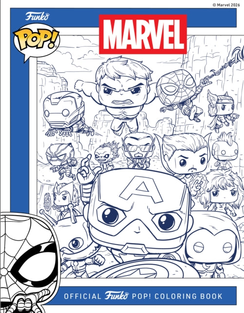 Marvel: The Official Avengers Funko POP! Coloring Book