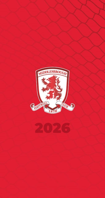 The Official Middlesborough FC Pocket Diary 2026