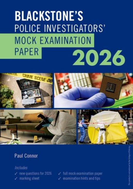 Blackstone's Police Investigators' Mock Exam 2026