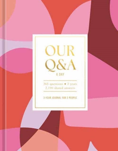Our Q&A a Day (Hearts): 3-Year Journal for 2 People
