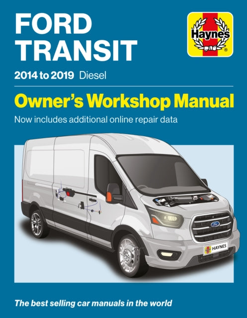 Ford Transit Diesel 2014-2019: Owners Workshop Manual - Now includes additional online repair data