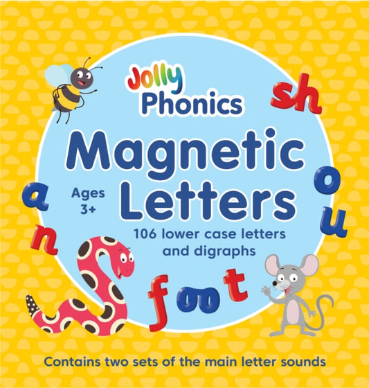 Jolly Phonics Magnetic Letters: In Precursive Letters (bag of 106)