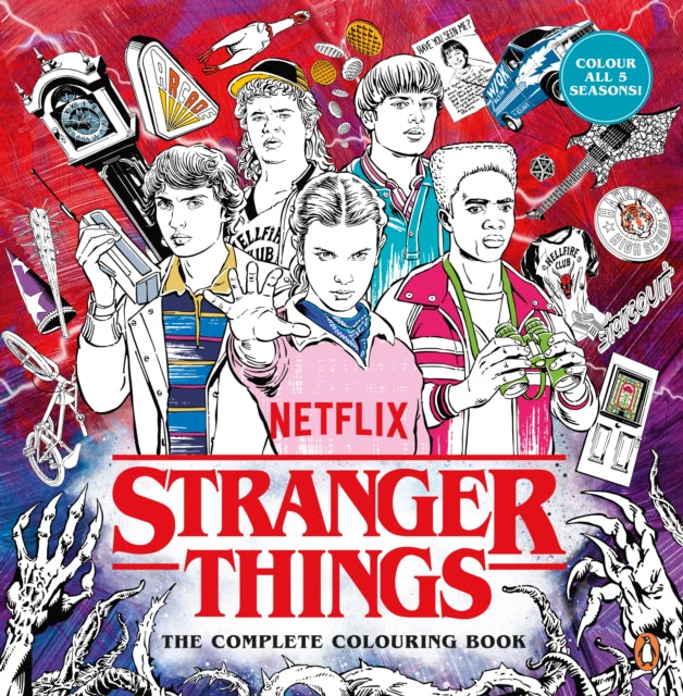 Stranger Things: The Complete Colouring Book: Seasons 1-5