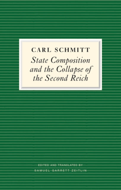 State Composition and Collapse of the Second Reich: The Victory of the Bourgeois Citizen over the Soldier