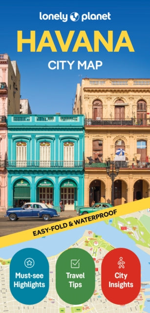 Lonely Planet Havana City Map