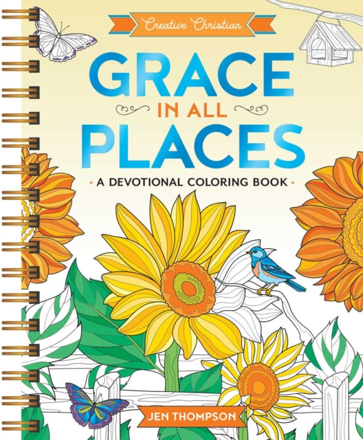 Grace in All Places: A Devotional Coloring Book
