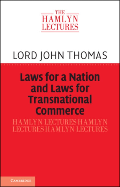 Laws for a Nation and Laws for Transnational Commerce