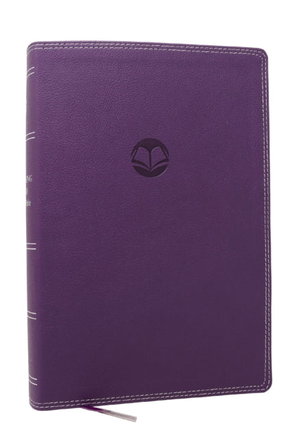 Enduring Word Study Bible: Pastoral Commentary from Every Chapter of the Bible (NKJV, Purple Leathersoft, Red Letter, Comfort Print)