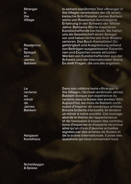 Stranger in the Village: Le racisme au miroir de James Baldwin