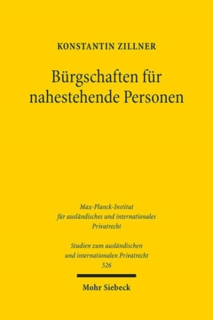 Burgschaften fur nahestehende Personen: Schutzmechanismen in Deutschland, England und Schottland