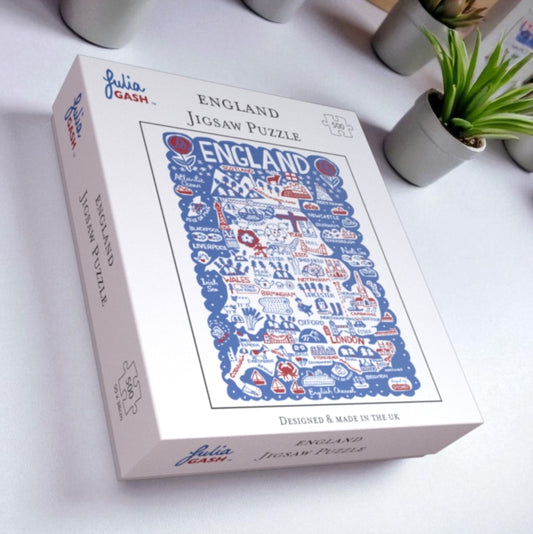 Julia Gash 500 Piece Jigsaw - England