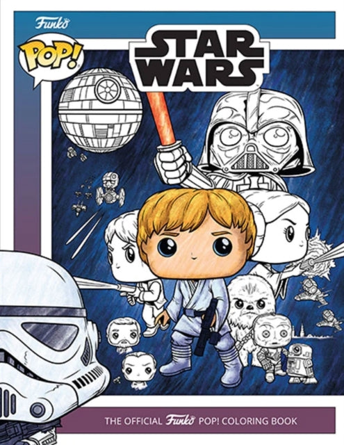Star Wars: The Official Funko POP! Coloring Book