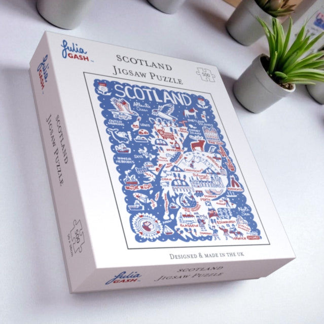 Julia Gash 500 Piece Jigsaw - Scotland
