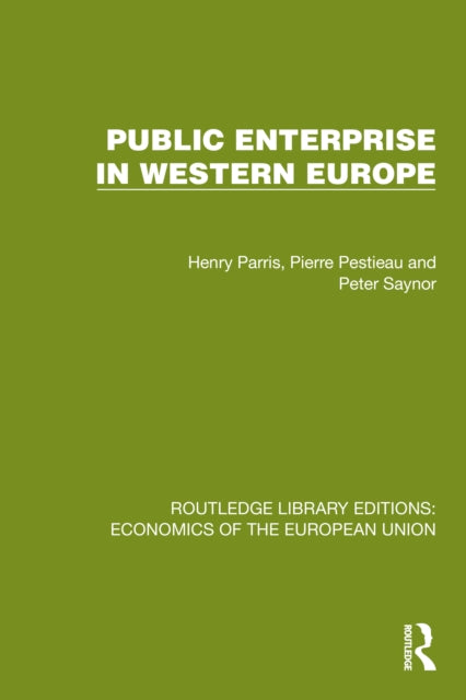Public Enterprise in Western Europe