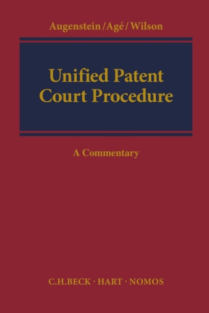 Unified Patent Court Procedure: UPC Agreement, Rules of Procedure, Statute
